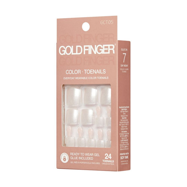 KISS - GF SOLID COLORS TOENAILS - WONDERSTRUCK