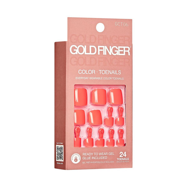 KISS - GF SOLID COLORS TOENAILS - STORY LINES