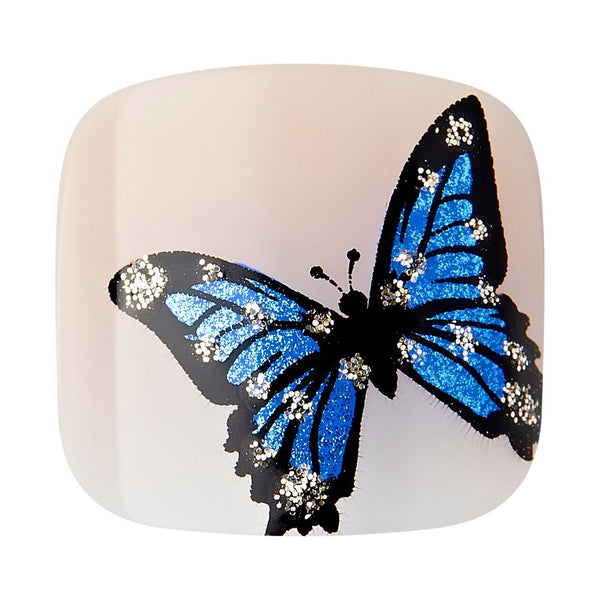 KISS - GF TRENDY TOENAILS - BUTTERFLIES