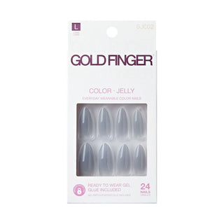 KISS - GOLD FINGER JELLY COLOR - CLOUDY