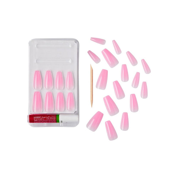KISS - GOLD FINGER JELLY COLOR - BUBBLE GUM