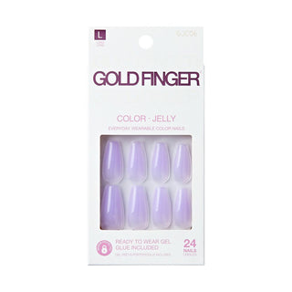 KISS - GOLD FINGER JELLY COLOR - FRESH COTTON
