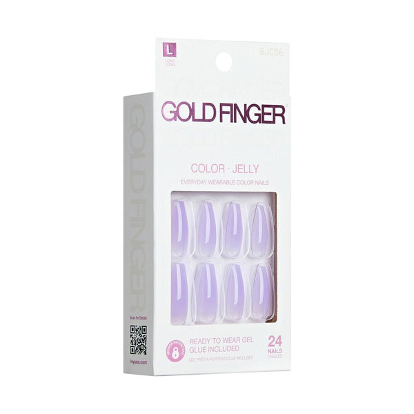 KISS - GOLD FINGER JELLY COLOR - FRESH COTTON