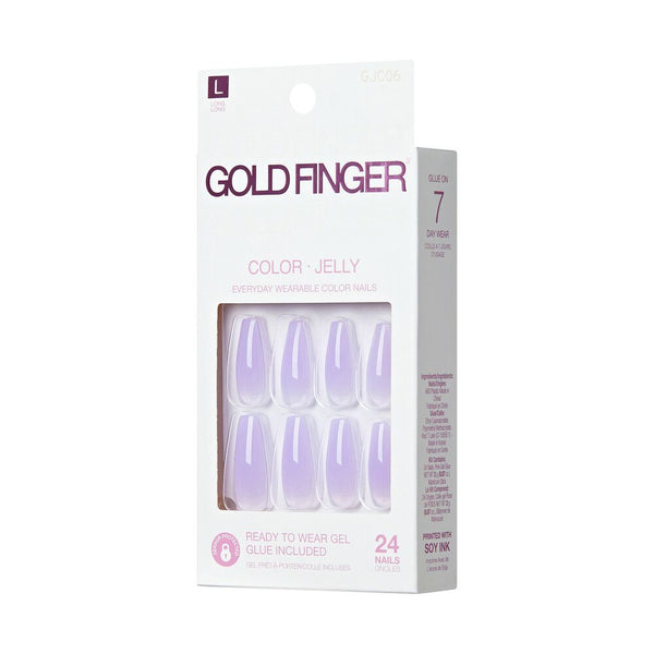 KISS - GOLD FINGER JELLY COLOR - FRESH COTTON