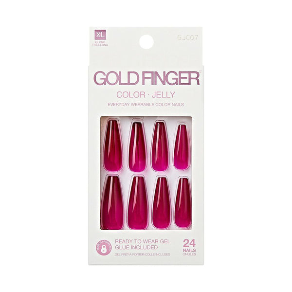 KISS - GOLD FINGER JELLY COLOR - GRAPE JUICE