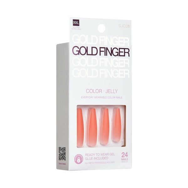 KISS - GOLD FINGER JELLY COLOR - WATERMELON