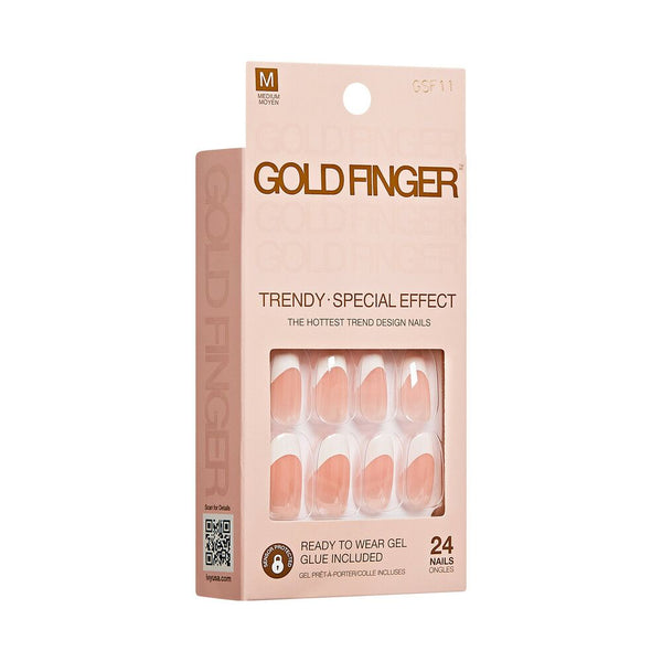 KISS - GOLD FINGER SPECIAL EFFECT - CREAM GLAZED