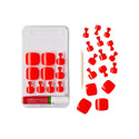 KISS - GF COLOR WIDER FIT TOENAILS - BLOODLINE
