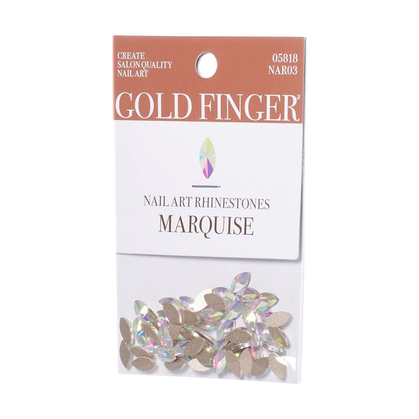 KISS - GF NAIL ART RHINESTONES - MARQUISE