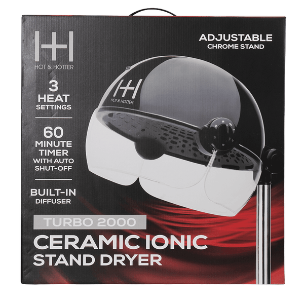ANNIE - Hot & Hotter Turbo 2000 Ceramic Ionic Stand Dryer