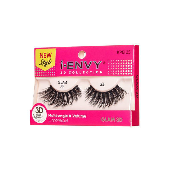 KISS - IEK 3D COLLECTION GLAM EYELASHES - 25