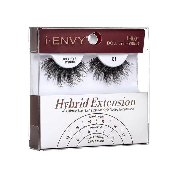 KISS - IEK HYBRID EYELASHES EXTENSION - 01