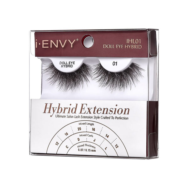 KISS - IEK HYBRID EYELASHES EXTENSION - 01