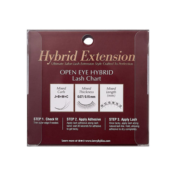 KISS - IEK HYBRID EYELASHES EXTENSION - 04