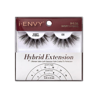 KISS -  IEK HYBRID EYELASHES EXTENSION - 06