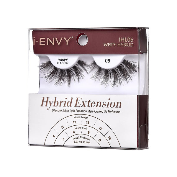 KISS -  IEK HYBRID EYELASHES EXTENSION - 06