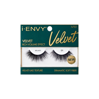 KISS - IEK VELVET EYELASHES - 01