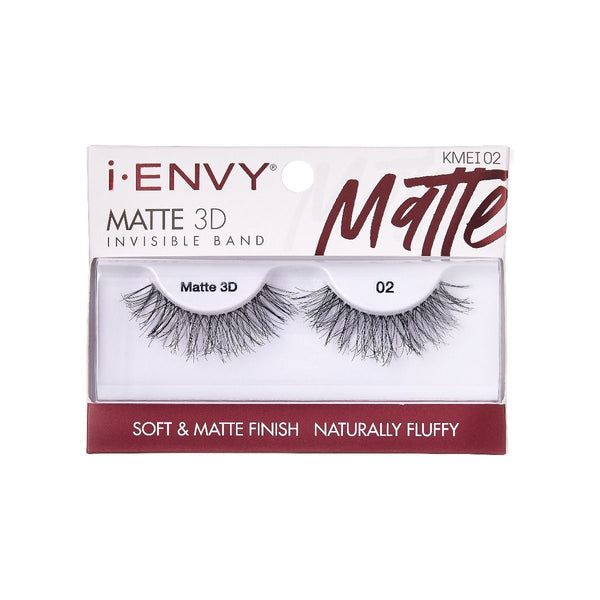 KISS - IEK MATTE 3D EYELASHES 02