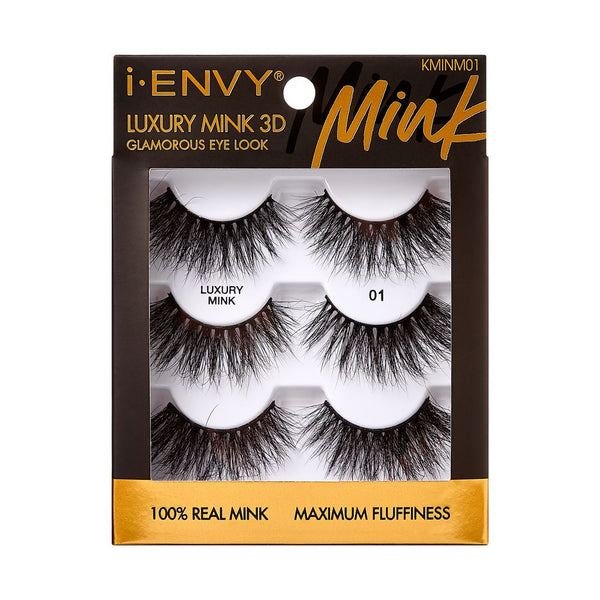 KISS - IEK MULTI LUXURY MINK EYELASHES COLLECTION 01