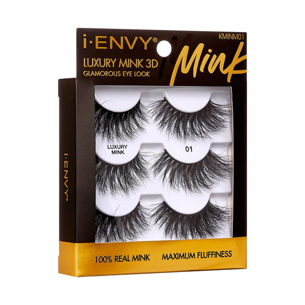 KISS - IEK MULTI LUXURY MINK EYELASHES COLLECTION 01