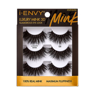 KISS - IEK MULTI LUXURY MINK EYELASHES COLLECTION 01