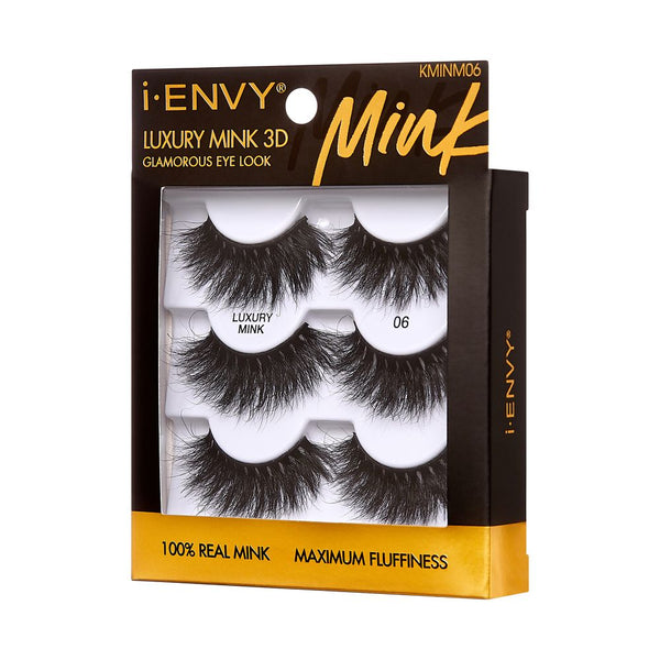 KISS - IEK MULTI LUXURY MINK EYELASHES COLLECTION 01