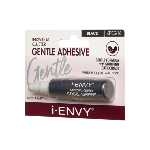KISS - INDIVIDUAL/CLUSTER GENTLE ADHESIVE - BLACK