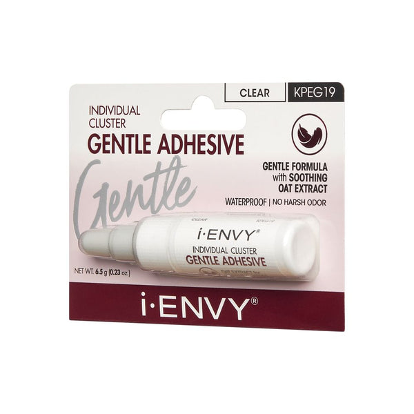 KISS - INDIVIDUAL/CLUSTER GENTLE ADHESIVE - CLEAR