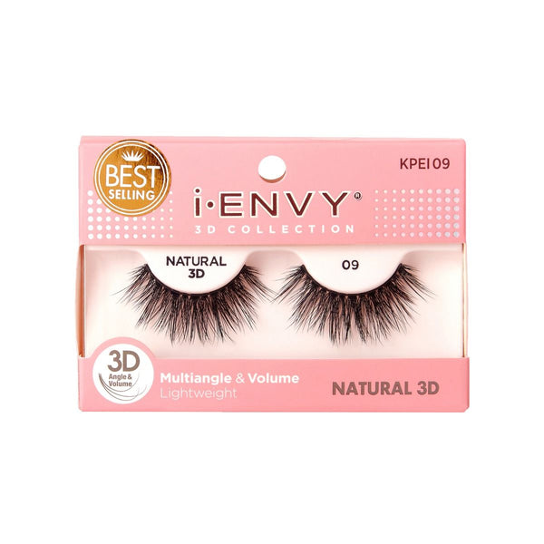 KISS - IEK 3D COLLECTION NATURAL EYELASHES - 09