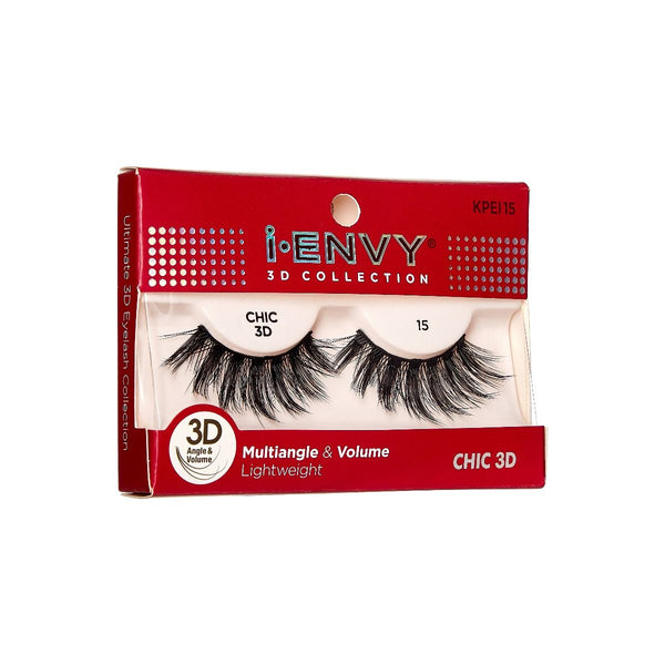 KISS - IEK 3D COLLECTION CHIC EYELASHES - 15