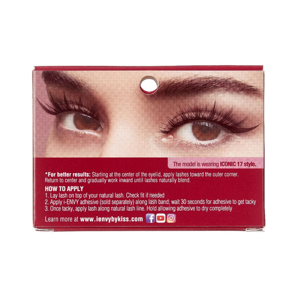 KISS - IEK 3D COLLECTION CHIC EYELASHES - 17