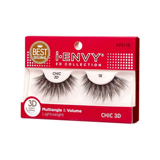 KISS - IEK 3D COLLECTION CHIC EYELASH - 18