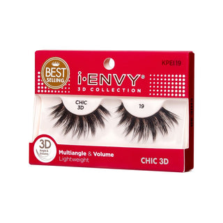 KISS - IEK 3D COLLECTION CHIC EYELASHES - 19