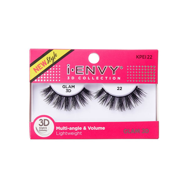 KISS - IEK 3D COLLECTION GLAM EYELASHES - 22