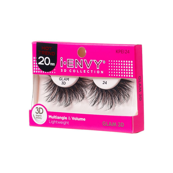 KISS - IEK 3D COLLECTION GLAM EYELASHES - 24