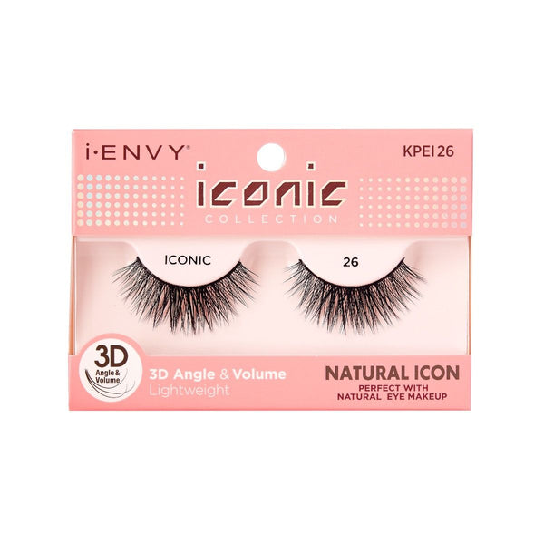 KISS - IEK 3D COLLECTION NATURAL EYELASHES - 26