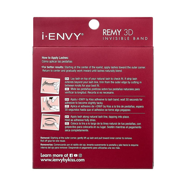 KISS - IEK MULTI PACK REMY 3D EYELASHES - 03