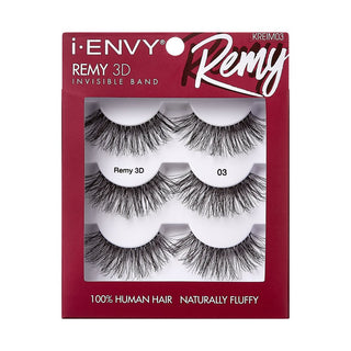 KISS - IEK MULTI PACK REMY 3D EYELASHES - 03