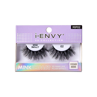 KISS - IEK 3D COLLECTION MINK IMPACT EYELASHES 02