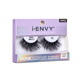 KISS - IEK 3D COLLECTION MINK IMPACT EYELASHES 02