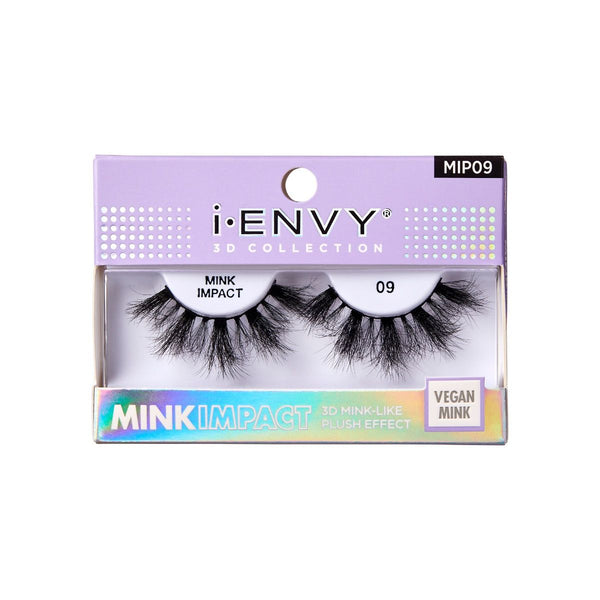 KISS - IEK 3D COLLECTION MINK IMPACT EYELASHES 09