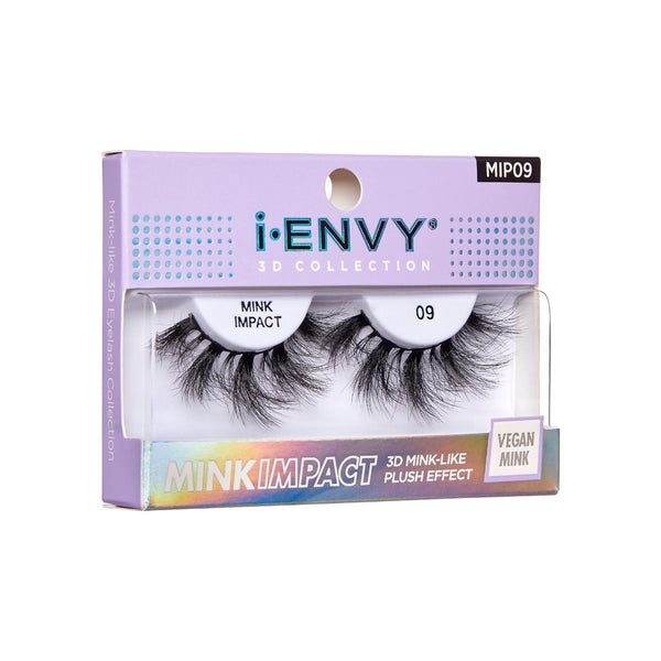 KISS - IEK 3D COLLECTION MINK IMPACT EYELASHES 09