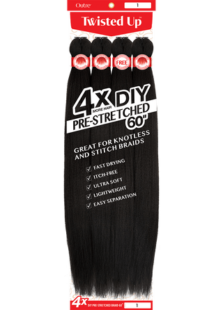 OUTRE - X-PRESSION TWISTED UP - DIY PRESTRETCHED BRAID 60