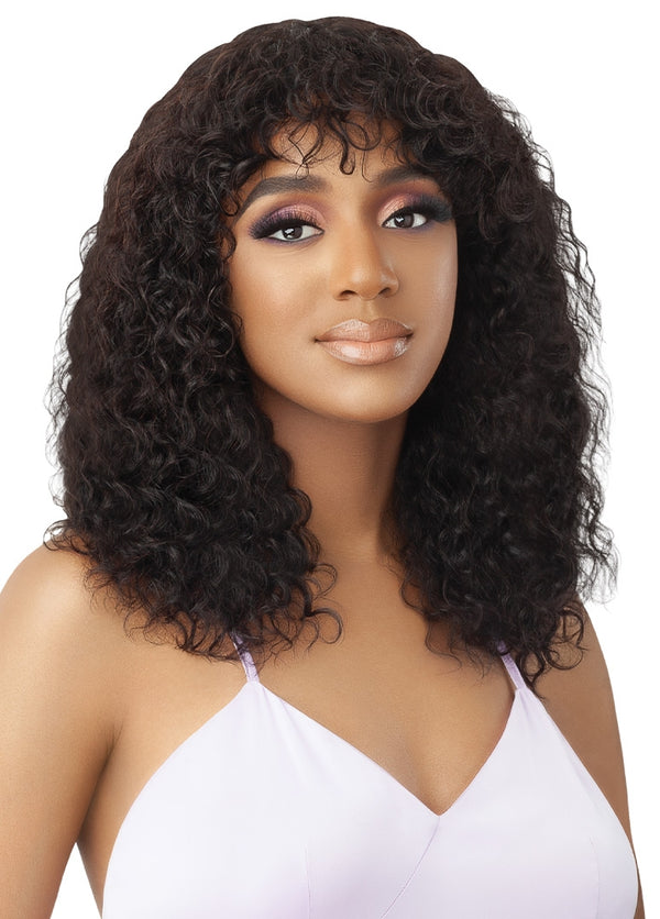 OUTRE - MYTRESSES-PURPLE LABEL-FULL CAP WIG-W&W-HH-NATURAL CURLY 18