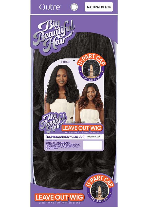 OUTRE - BIG BEAUTIFUL HAIR - LEAVE OUT WIG - DOMINICAN BODY CURL 20