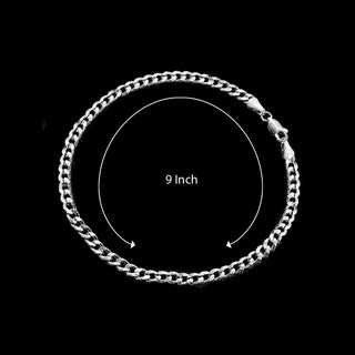 GNS - Silver Premium Anklet #KA0109S