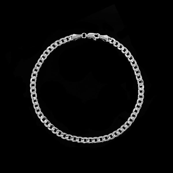 GNS - Silver Premium Anklet #KA0113S