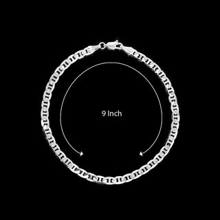 GNS - Silver Premium Anklet #KA0117S