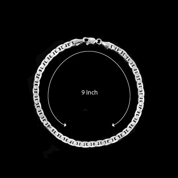 GNS - Silver Premium Anklet #KA0125S