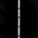 GNS - Silver Premium Anklet #KA0129S